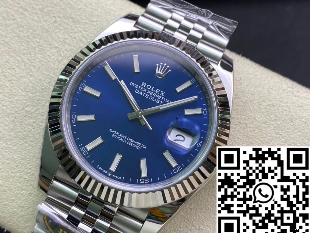 Dial 790 Modern Clean Factory M126334-0002 Rolex Datejust Blue 0817